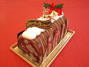 buche de chocolat cacaote.JPG